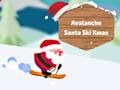 Joc Avalanșă Moș Crăciun de schi  on-line