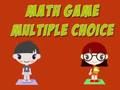 Joc Joc de matematică cu alegere multiplă  on-line