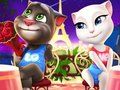 Joc Talking Tom și Angela Colorat on-line Joc Talking Tom și Angela Colorat on-line