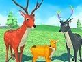 Joc Deer Simulator Familie de animale  on-line