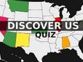 Joc Locația Țărilor din Statele Unite ale Americii Quiz  on-line