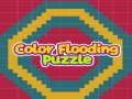 Joc Puzzle cu inundații de culoare  on-line