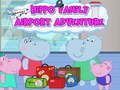 Joc Aventura aeroportului familiei Hippo on-line
