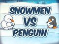 Joc Oameni de zăpadă vs pinguin  on-line
