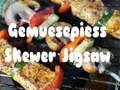 Joc Jigsaw pentru frigarui Gemuesepiess  on-line