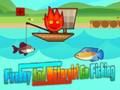 Joc FireBoy și WaterGirl merg la pescuit  on-line