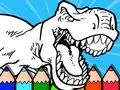 Joc Colorat dinosauri pentru copii  on-line