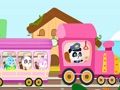 Joc Șofer de tren Baby Panda  on-line
