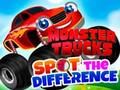 Joc Monster Trucks Găsește diferența  on-line