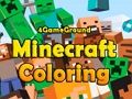 Joc Cartea de colorat Minecraft  on-line