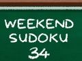 Joc Sudoku de weekend 34  on-line