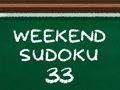 Joc Sudoku de weekend 33  on-line