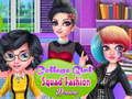 Joc Dressup de modă pentru echipă de fete de colegiu  on-line