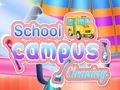Joc Curatenie in campus scolar  on-line