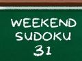 Joc Sudoku de weekend 31  on-line