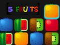 Joc 5 fructe  on-line