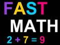 Joc Matematică rapidă  on-line