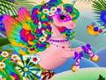 Joc Dress Up cu unicorn cu sclipici Fete  on-line