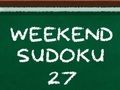 Joc Sudoku de weekend 27  on-line