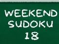 Joc Sudoku de weekend 18  on-line
