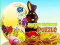 Joc Puzzle cu iepurașii de Paște  on-line