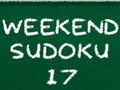 Joc Sudoku de weekend 17  on-line