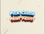 Joc Alege Fructe Color Paint  on-line