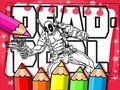 Joc Cartea de colorat Deadpool  on-line