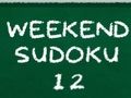 Joc Sudoku de weekend 12  on-line