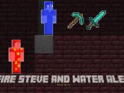 Joc Fire Steve și Water Alex  on-line