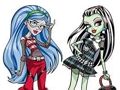 Joc Carte de colorat pentru Monster High  on-line