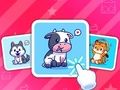 Joc Felicitari cu animale dragute  on-line