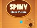 Joc Puzzle labirint spinos  on-line