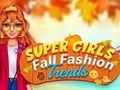 Joc Tendințele modei de toamnă pentru fete super  on-line