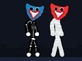 Joc Stickman Huggy Creepy Holiday  on-line