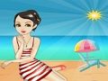 Joc Dressup fata de plaja  on-line