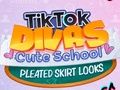 Joc TikTok Divas Aspecte drăguțe de fustă plisată de școală  on-line