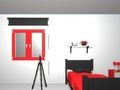 Joc Camera albă 3D  on-line