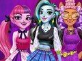 Joc Liceu Printesa Monster Mash  on-line
