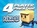 Joc Kogama: 4 jucători Parkour  on-line