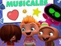 Joc Mini Beat Power Rockers: Autocolante muzicale  on-line