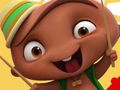 Joc Mini Beat Power Rockers: Jigsaws cu Carlos  on-line