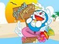 Joc Doraemon săritură pe plajă  on-line