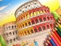 Joc Carte de colorat: Colosseumul Roman  on-line