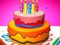 Joc Carte de colorat: Tort  on-line