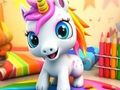 Joc Carte de colorat: Unicorn  on-line