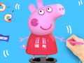 Joc Carte de colorat: Peppa Pig  on-line
