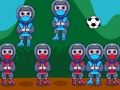 Joc Minge cu capul ninja  on-line