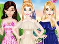 Joc Rochie de modă fără umăr  on-line