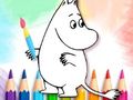 Joc Carte de colorat: Moomin  on-line